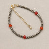 Faceted Sandstone Double Layer Beads Strand Bracelets Bangles Elegant Bohemian Magnetic Women Jewelry - Image 32