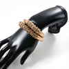 Bamboo Style Black Choker Necklace Crystal Embellished Curved Tube Collar, Versatile Jewelry for All Occasions - Image 7