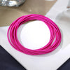 Stainless Steel Spring Bracelet Set Bohemian Style Color Bracelet 12 Laps Set Gift - Image 20