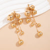 Elegant Big Ccb Ball Tassels Pendant Drop Earrings for Women Ladies Long Earring Hanging Accessories Jewelry - Image 3