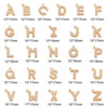 10-26PCS Alphabet Charms With Plastic Pearl Alloy Gold Color English Letter Pendant Necklace Bracelet Jewelry Accessory - Image 4