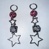 Y2K Jewelry Zebra Leopard Print Earrings for Women Sexy Kawaii 90s Aesthetic Star Drop Earrings Goth Punk Accessories - Image 2