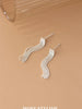 Modian Solid 925 Sterling Silver Long Tassel Summer New Design Dangle Earrings Simple Drop Ears For Women Jewelry Gifts