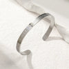 Stainless Steel Ayatul Kursi Cuff Bracelet Ayat Al-Kursi Quran Verse for Protection Islamic Jewelry Arabic Calligraphy Bangle - Image 9