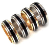20pcs Rotatable Men Ring Stainless Steel Spinner Ring Cross Spin Rotating Ring 8mm Wedding Band Man Punk Ring Party Jewelry - Image 9