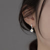 Silver Hoop Earrings Clip Golden Bowtie Ribbon Small Cute For Women Girl Gift Jewelry - Image 43