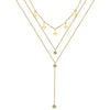 Stainless Steel Thin Chain Necklace Crystal Pendant Necklace For Women Y Shape Rhinestone Choker Necklaces Wedding Jewelry - Image 10