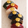 60mm Multi-Color Resin Wide Bracelet Bangle Exclusive Stainless Steel Style Wrist Jewelry Gift - Image 2