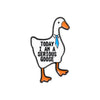 Cartoon Cute Goose Enamel Pin Silly Goose On The Loose To Honk Or Not To Honk Brooch Backpack Lapel Badge Jewelry Gift - Image 9