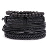 Classic Hand-Woven Leather Bracelet Multilayer Men Bracelets Punk Beads Bangle for Friend Charm Jewelry Gifts - Image 28