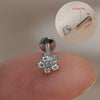 1Piece 16G Titanium Steel CZ Leaf Bee Piercing Lip Labre Studs Tragus Helix Cartilage Couch Lobe Earrings Body Jewelry For Women - Image 15