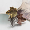 Vintage Maple Leaf Brooches Clothing Collar Lapel Brooch Pins Unisex Plant Pins Office Party Casual Accessories Gifts Jewelry - Image 4