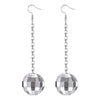 Creative, Festival Party Gift Jewelry Stylish Retro Disco Ball Pendant Earrings - Image 9
