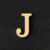 26 English Letter Brooches Gold Color Metal Letter Suit Shirt Collar Lapel Pin Simple Badge Jewelry Clothing Accessories - Image 19
