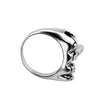 Men's Rock Style Vertical Middle Finger Pattern Ring Jewelry for -forward Individuals - Image 4
