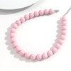 Colorful Acrylic Bead Choker Necklace with Large Round Beads - Image 21