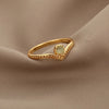 Opal Finger Rings For Women Stainless Steel Adjustable Couple Geometric Open Ring Handmade Aesthetic Jewelry Gift - Image 22