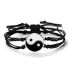 Two-Piece Braided Bracelet Set with Yin-Yang Motif - Image 14