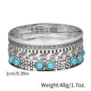 Stackable Bangle Bracelet Set in Gold-Tone and Silver-Tone - Image 22