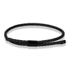 Classic Men Jewelry 3mm Orange Braided Leather Bracelet Simple Adjustable Charm Bracelet for Men Women Gifts - Image 5