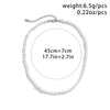 Simple Imitation Pearl Necklace for Women Man Teens Punk Hip Hop Choker Hip-Hop Punk Jewelry - Image 6