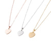 10pcs Lot Stainless Steel Heart Pendant Necklace for Women Jewelry Accessory Pack - Image 2