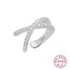 1PC Silver Sparkling Zircons Long Chain Tassel Clip Earrings For Women Elegant Wedding Party Jewelry Ear Cuff - Image 9