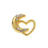 Style Glass Box Pendant Necklace for Women Heart Zircon Flower Sun Diamond Collarbone Chain - Image 14