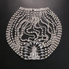 Stonefans Rhinestone Bridal Headband Hat Forehead Hair Accessories Jewelry Wedding Crystal Head Chain Women Headpiece