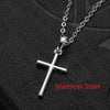 Rotatable Crown Rhinestone Cross Choker Necklace Earrings Rings for Women Minimalist Cross Chain Christian Jewelry Prayer Gift - Image 17