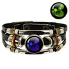 12 Constellation Zodiac Sign Charm Luminous Bracelets Men Women Vintage Multilayer Wrap Leather Bracelet Bangle Birthday Gift - Image 13