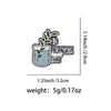 Plant Enamel Pin "I D Propagate That" Brooch Lapel Pins Badge on Backpack Clothing Accessories Jewelry Friends Gifts - Image 2