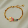 Classic 316L Stainless Steel Letter D Bangles for Women Jewelry Star Bracelets Party Gifts - Image 6