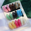 9Pairs Colorful Hook Earrings Set Bohemian Texture C Shape Earrings Beach Vacation Ideal Choice For Gifts Women’s Jewelry - Image 3