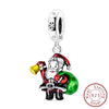 Christmas Series Charms Beads Silver Christmas Tree Snowman Elk Charm Fit Bracelet Pendent Women Jewelry - Image 18