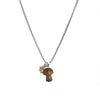 Spotted Tiger Eye Stone Mushroom Pendant Long Versatile Clavicle Chain Necklace for Women's Niche Accessories - Image 6