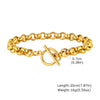 Chunky Toggle Link Chain Bracelet in Stainless Steel - Image 14
