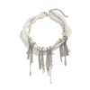 Multilayer Imitation Pearl Choker Necklace with Heart and Star Pendants - Image 4