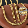 Sunny Jewelry Copper Necklace Snake Chains Gold Plated For Women Man Italy 750 For Daily Wear Gift - Image 2