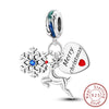 Christmas Series Charms Beads Silver Christmas Tree Snowman Elk Charm Fit Bracelet Pendent Women Jewelry - Image 23