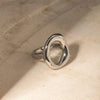 Minimalist Asymmetric Hollow Ring in Stainless Steel - Image 24