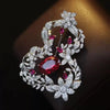 Cubic Zircon Dragonfly Brooches Atmosphere Maple Leaf Bowknot Broche Pins for Women's Coat Accessories Decor - Image 23