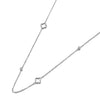Stainless Steel CZ Crystal Flower Plant Charm Bracelets For Women Girls Rose Gold Chain Link Bracelet Jewelry - Image 11