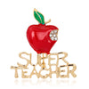 Selling Christmas Series Women's Brooch Rhinestone Decoration Unisex Snowflake Apple Bell Design Pin Accessories Year Gi - Image 7