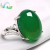 Red Agate Jade Ring Female Opening Adjustable Simple Style Chalcedony Silver Ring for Mom Women Rings Jewelry Gift - Image 13