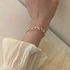 Zircon Double Layer Silver Colour Bracelet Women's Personality Bracelet Party Jewelry Birthday Gifts - Image 9