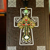 Htisok Orthodox Necklace With Wooden bead chain Crucifix Gold Wooden Rosary Beaded Chain Religious Jesus Prayer Jewelry - Image 7
