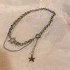 Y2K Star Zircon Pendant Necklace for Women Sweet Cool Girl Punk Heart Clavicle Chain Jewelry Party Gift - Image 4