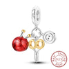Silver Charms Beads Winter Snowflake Snowman Igloo Penguin Pendant Fit Bracelet Charms Women Jewelry Gift - Image 17
