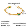 Cubic Zirconia Accent Bracelet with Adjustable Fit - Image 11